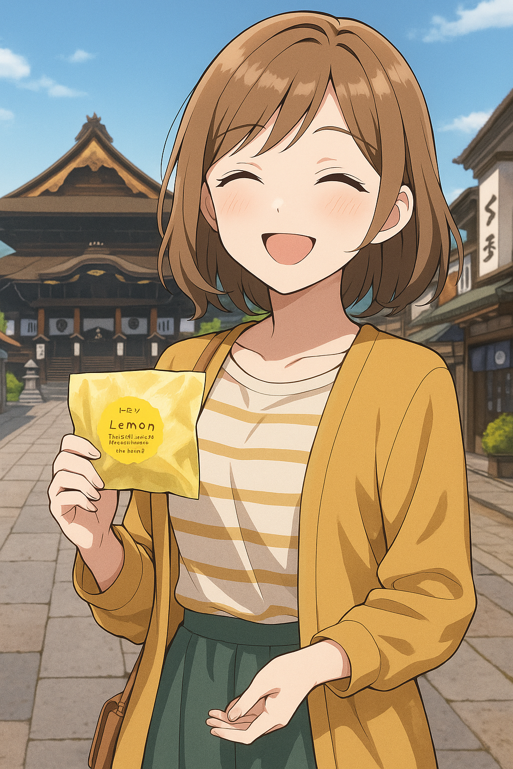 太平堂レモンケーキ イメージイラスト
