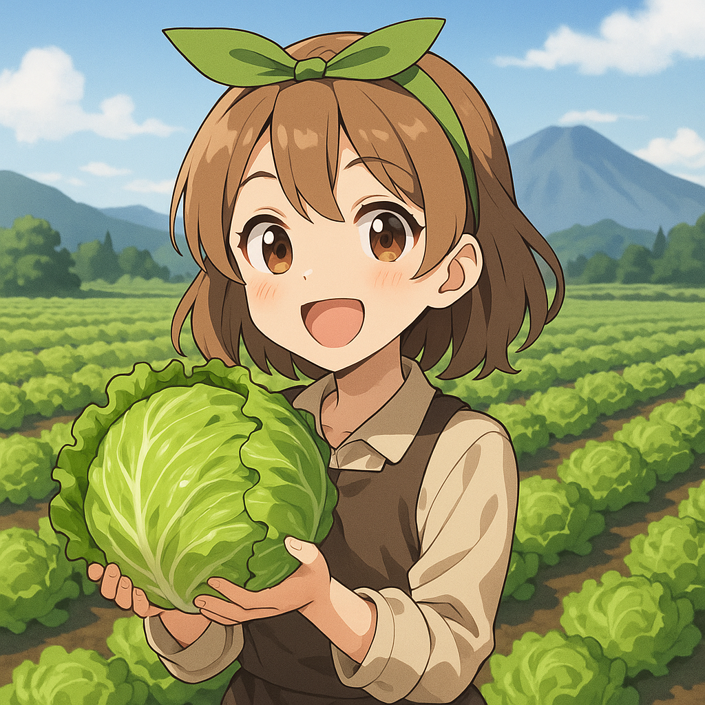 御代田レタス イメージイラスト