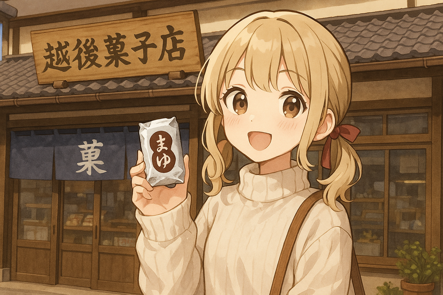 越後屋菓子店「伊那のまゆ」